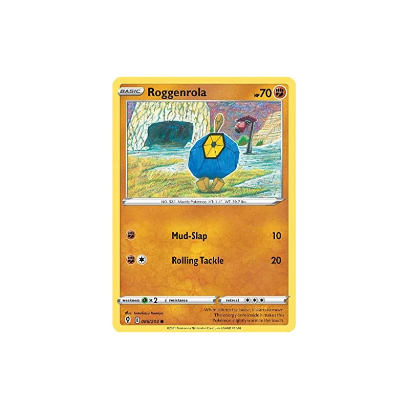 Roggenrola - 086/203 - Common - Sword & Shield -