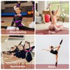 PATIKIL Stretch Strap with Loops 3.3ft, 2 Pack Cheerleading Flexibility