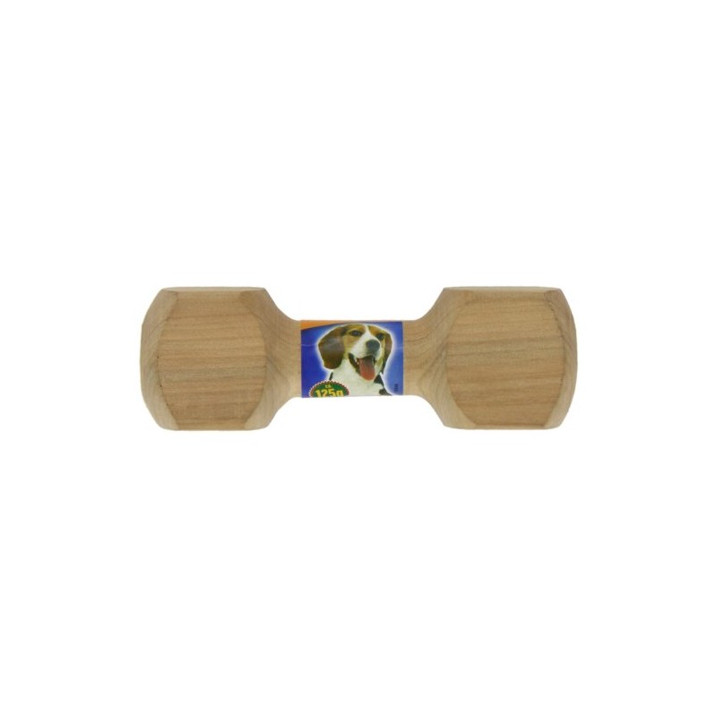 Nobby Wooden Retrieving Dumbbell, 125 g