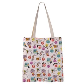Cartoon Character Merchandise Gift Cartoon Fans Gift Lo Tunes Cartoon Tote Bag (L Tunes tote CA)