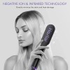 Hastar Hair Straightener Brush Hastar Ceramic Negative Ion Straightening Comb
