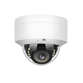 WiTi 5MP POE IP Camera, Security Surveillance Dome Camera with Audio Microphone, Wide Angle 2.8mm Lens Motion Detection, Solid Metal IP66