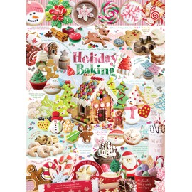 Cobble Hill 1000 Piece Puzzle - Holiday Baking - Sample Poster Included