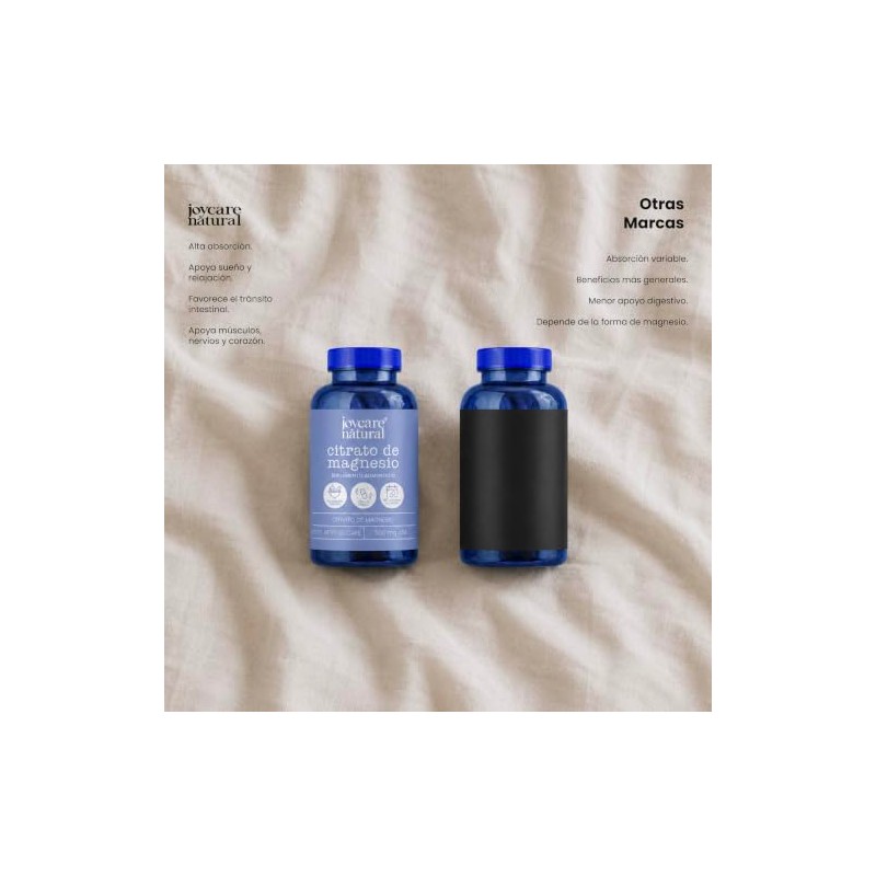 JOYCARE NATURAL Citrato de Magnesio en Cápsulas Relajación y el