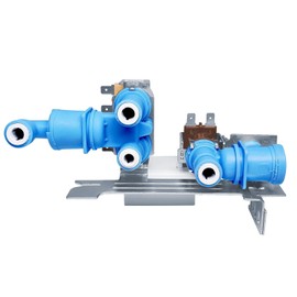 Upgraded 242252702 240531101 Refrigerator Water Inlet Valve Compatible with Frigidaire Kenmore Electrolux Crosley WhiteWestinghouse Replacement AP5671757, 240321801, 241734301, WV2702, K-76150, etc