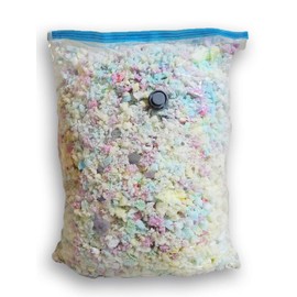 Fine Shredded Polyurethane Foam - Filler for Stuffing, Upholstery, Pillows, Crafts, Bean Bags, Chairs, Sofa, Pet & Dog Beds, and More - Made in USA (15 Pound)