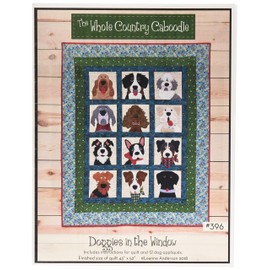Whole Country Caboodle Doggies in The Window Ptrn