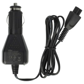 vhbw Car Charger Cable Replacement for Kärcher 2.644-250.0 for Ice Scraper, Pressure Washer - 12 V Charger Black
