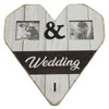 Wood Wedding Picture Frame Key Hook Wall Hanging Decoration Love