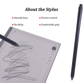 828TT Stylus Pen for Remarkable 2 with Digital Eraser,Stylus Pen for Remarkable 2 Pen Replacement Compatible with Remarkable 2,4096 Pressure Level Sensitivity,Palm Rejection