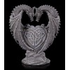 Figuren Shop GmbH Fantasy Figurine Dragon Lovers with Red Heart