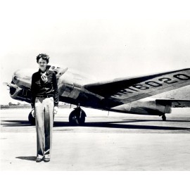 Amelia Earhart 8"x10" Photograph Print 8x10 American aviator #1