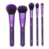 MODA Total Face Purple 6pc Makeup Brush Kit – Travel