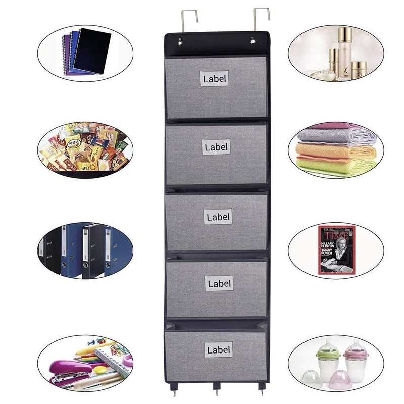 homyfort Over the Door File Organizer, Wall Hanging File Folders