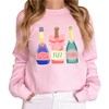 TEEAMORE Pop Fizz Clink Sweatshirt Champagne Graphic Drinking Bridesmaid Bridal