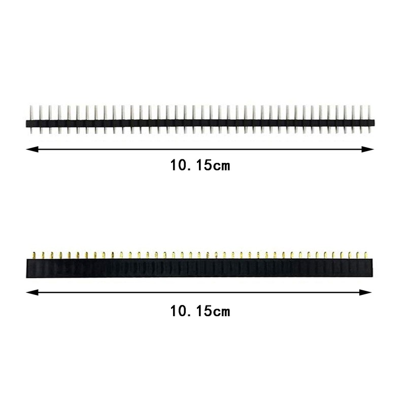 Pack of 50 2.54 mm Breakaway Board 40 Pin Connector