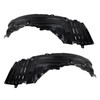 TRQ Inner Fender Liner Set Compatible with 2008-2009 Mitsubishi Lancer