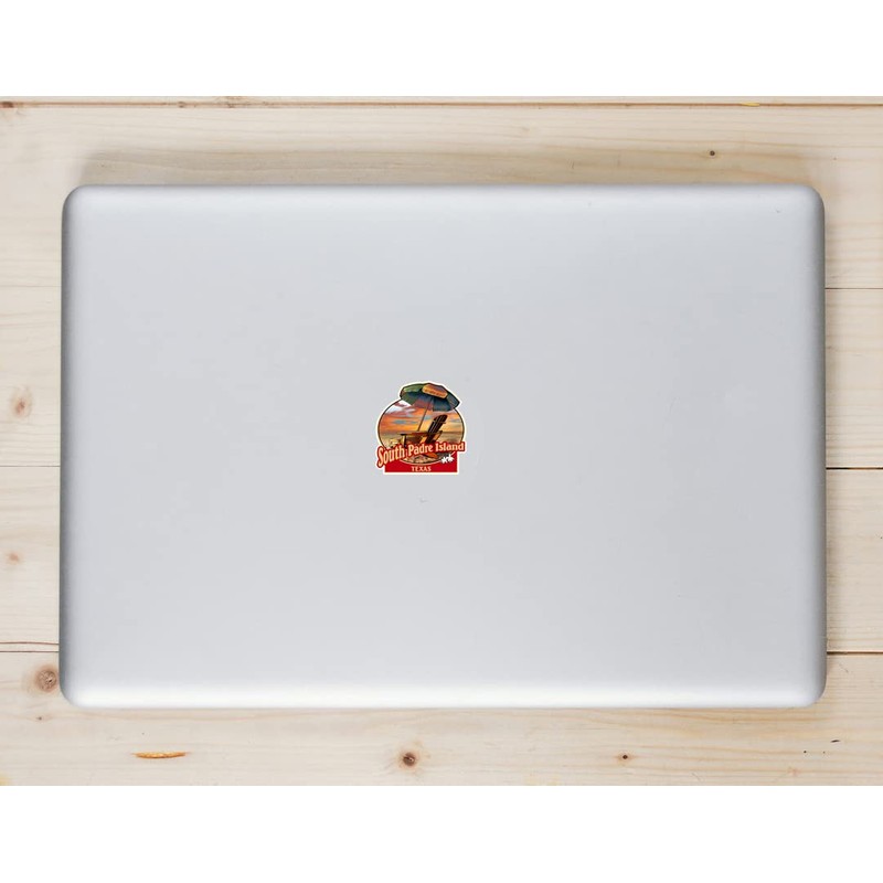 U.S. Custom Stickers South Padre Island Texas Beach Sticker 3