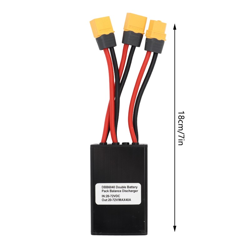 Electric Bike Double Battery Discharge Converter Dual Battery Parallel Module
