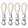 PATIKIL Thickened Twill Metal Kitchen Towels Clip, 4 Pack Tea