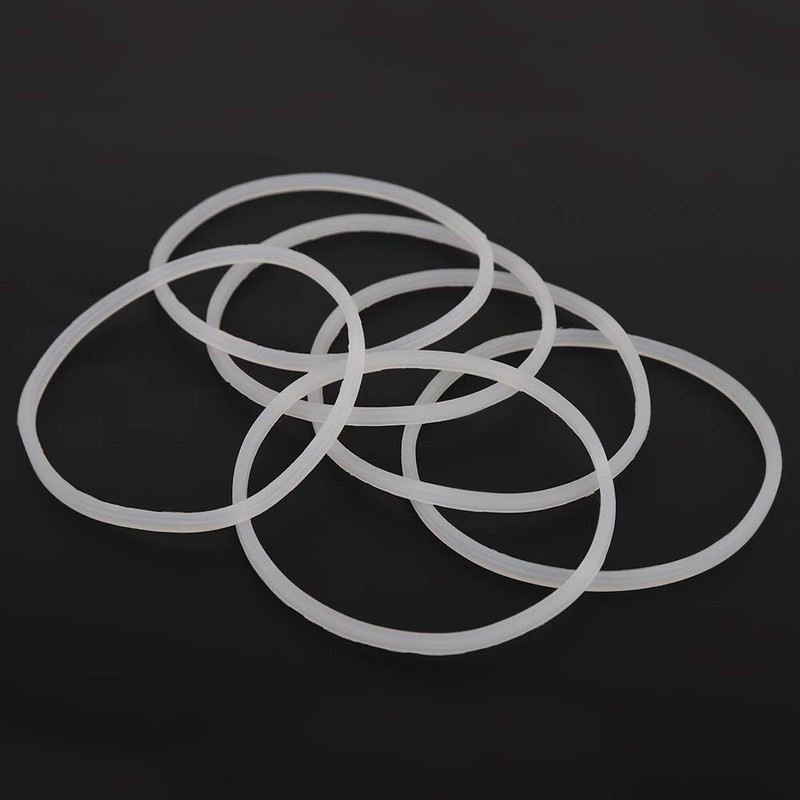 White Rubber Gasket Sealing Replacement Parts for Magic Blender, 6