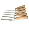 5 x Stainless Steel Finger Pointing Trowel Set - 6,