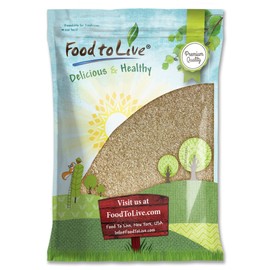 Food to Live Amaranth Flakes, 7.5 Pounds – Flaked Whole Amaranth Seeds, Vegan. Natural Thickener. Good Source of Protein. Great Alternative to Oatmeal. Perfect Base for Granola, Breakfast Cereal