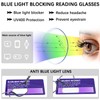 CLASAGA Progressive Multifocus Reading Glasses for Women Men, Blue Light