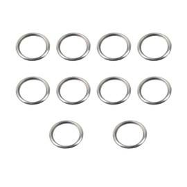 YYTQP 10 PCS M16 Oil Drain Plug Gaskets Compatible with Subaru Outback Impreza Legacy Forester XV Crosstrek BRZ Drain Plug Crush Washer 803916010