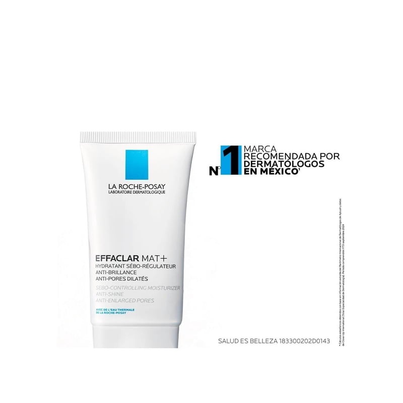Crema facial La Roche Posay matificante y humectante para piel
