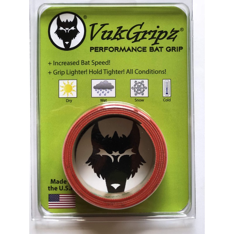 VukGripz Bat Grip (Red)