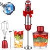 KOIOS 5-in-1 Hand Immersion Blender, 1000W 12 Speed Handheld Blender