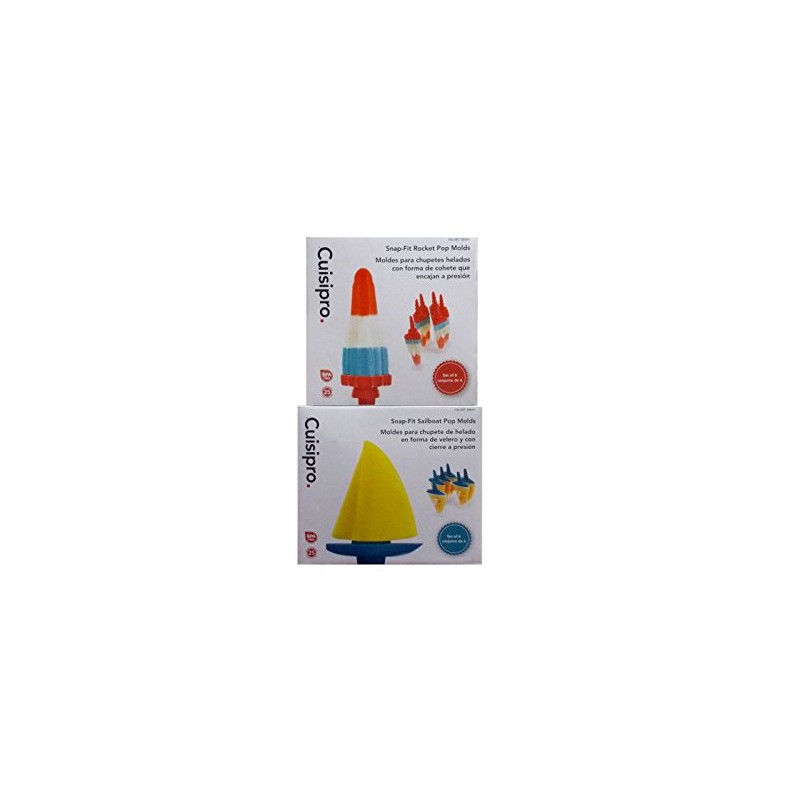 Cuisipro Ice Cream Pop Mold Popsicle Mold Rocket Pop and