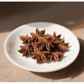 Crystal Club Whole Star Anise Pods | 280g Bag | Culinary Grade Chinese Star Anise Spice | For Pho, Mulled Wine, Baking & Asian Cuisine