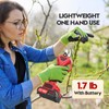 Electric Pruning Shears, Upgraded 1.4'' Cutting Diameter Powerful Brushless Motor