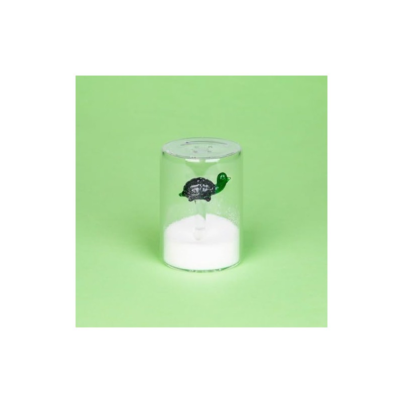 balvi Salt Shaker Turtle Colour Green in the Shape of