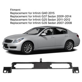 Rear License Plate Lamp Bracket for Infiniti G37 G25 G35 Sedan, 2015, License Plate Light Frame Holder, OEM: 96252 JL00A, 96252JL00A
