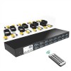 MT-VIKI KVM Switch 16 Port, 16X1 Rackmount KVM Switch VGAcolor: