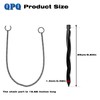QPQ Rain Chain Ground Anchor Stake, Metal Aluminum, for Outdoor
