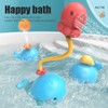 Baby Bath Toy Spray Whale Electric Infant Water Pump Swimming