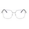 Shiratori Classic woman's metal big face nerd glasses frame Clear