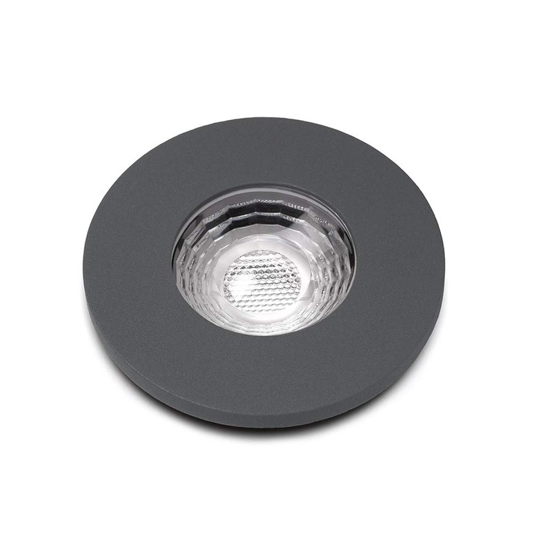 LIEBER Graphite Grey GU10 Fire Rated IP65 Downlight LED for