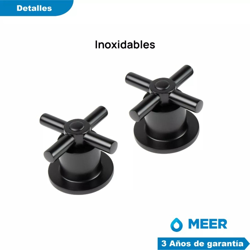 Meer - Manerales Para Regadera Tipo Cruceta Con Chapeton