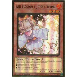Ash Blossom & Joyous Spring - MAGO-EN011 - Premium Gold Rare - 1st Edition