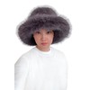 Lina & Lily Oversized Winter Faux Fur Bucket Hat for