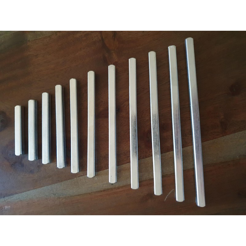 8mm Solid Steel Spindle Bar for Door UPVC Windows Size