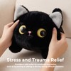 Ditucu Cute Black Cat Plush Soft Kitten Kitty Stuffed Animal