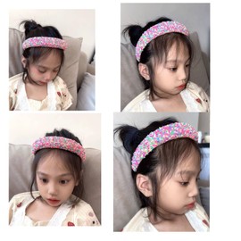 ZYALTFDC Donut Sprinkle Headband for Women's Hair Accessories Candy Hairbands Headband Cute Sweet Padded Head Bands for Women's Hair Band for Girls
