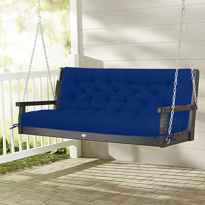 PRIMEPATIO Porch Swing Cushions for Outdoor Furniture, Outdoor Swing Cushions