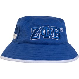 Zeta Phi/Φ Beta Novelty Bucket Hat [Blue] - ID#33659